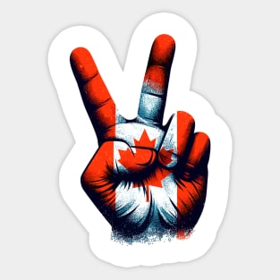 Canada flag Sticker